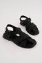 Kcl-Y03 Flat Sole Belt Buckle Sandals - 2