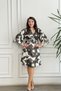Pre-Tied Satin Dress - 5