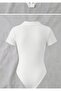 Body-Hugging Polo Neck Ribbed Lycra Premium Bodysuit [Summer Trend'26] - 3