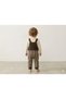 Baby Salopet and Bodysuit Set with Teddy Bear - 6, 12, 18, 24 Months Baby Outfit - 2