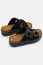 Women's Suede Look Double Buckle Orthopedic Slippers Comfortable Women's Slippers - 7