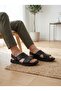 Genuine Leather Men's Sandals Slippers Summer Orthopedic Comfortable Daily Use Black 1928 - 2