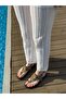 Leopard Suede (Belly) Gold Accessory Flip-Flop Sandals - 5