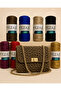 Joy Glitter Paper Thread 200g 200m – Hand Knitting Yarn Suitable for Making Bags, Baskets, and Accessories - 4