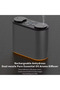 Room diffuser with double nozzle for two scents