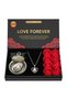 Wish Pearl Set with Rose Design Gift Box - Pearl Necklace in Real Oyster - 3