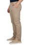 Twister Crespo 680 Beige Relaxed Fit Regular Waist Narrow Leg Men's Canvas Trousers - 3