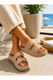 Eva Sole Buckle Women's Slippers – Lightweight, Comfortable, and Casual Elegance