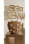 Stone Embellished Straw Round Handle Stylish Beach and Daily Handbag Tan - 2