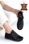 Women's Sneaker Sports Shoes Black Leather Comfortable Daily Jiten - 5