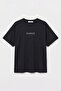 İts Basic Women's Oversize Glamour Printed 100% Cotton T-Shirt - 3