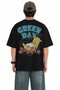 Unisex Green Day Dookie Back Print Crew Neck T-Shirt, Oversize Punk Rock Band Themed Tshirt - 3