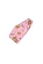 Girls' Cotton Thin Summer Fabric Pink Color Teddy Bear Pattern Short Sleeve Shorts Pajama Set - 6