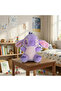 Purple Stitch Plush Toy 25 cm Soft Sleeping Companion with Iconic Character Design - 2
