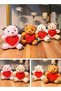 4 Pieces of Mini Luxury Teddy Bears with Heart and Love Written, Gift for Lover, 11 cm X 9 Cm, Teddy Bear with Heart and Love Written - 5