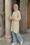 New Season Women's Hijab Tunic with Pearl Embroidery, Comfortable Cut - 2