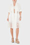 100% Linen Lace Detailed Kimono Jacket Jacket 6909330 - 5