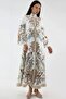 Msn Paisley Patterned Maxi Dress - 7