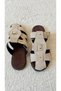 Women's Suede Cage Sandals | Soft Non-Slip Luxury Sole Sandals | Gold Buckle Detailed Summer Sandals Shoes | Popular New Season - 2
