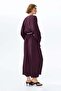 Belted viscose dress - 4