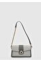 Gray Women's Crossbody Bag