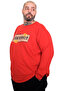 Mode XL Large Size Men's Connect Crew Neck T-Shirt 26104 Mercan - 4