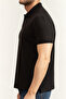 Ss Tonal Stripe Polo Men's Polo Collar T-Shirt Black - 3