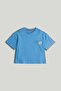 Blue Pique T-Shirt