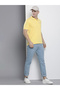 Men Yellow Regular Fit Short Sleeve Polo - 4