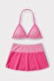 Girl's Skirted Bikini Set