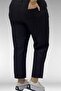 9125-7 Plus Size Boyfriend Jeans - Black - 7