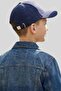 Unisex Kids Navy Blue Logo Embroidered Adjustable Baseball Cap - 3