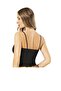Crop Blouse Set with Straps, Lace and Padded Bustier Bralet, 95% Cotton - 2