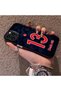 Silicone Edge Hard Back Phone Case Compatible with iPhone 13 Pro Sea Rose
