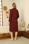 Bella Dressing Gown Maternity and Postpartum Lace Detailed Strap Nightgown Set - 4