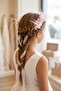 Fairy Tale Garden Crown with Pearl Tulle Detail