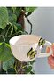 Handmade Ceramic Mug with Green Butterfly Figure - 2