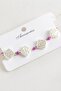 Ilkeshop Buckwheat Beads Pearl Macrame Rope Bracelet (221527) - Pink - 3