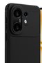 Ilkeshop New Vivo X200 Fe Auto Focus Carbon Cover (145825) - Black - 3