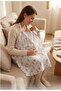 Pack of 2 Muslin Nursing Bibs - 100% Cotton Breathable Healthy Neck Strap 80X90 cm 2 Layer Stroller Cover - 5