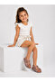 Girl's Double Buckle Glittery Lightweight Orthopedic Sole Sandals - 2