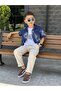 Boy's Linen 3-Piece Set: Pants, Shirt, T-Shirt - 2