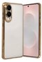 Ilkeshop New Galaxy S25 Edge Lensli Silikon (211338) - Gold