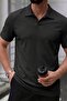Men's Polo Neck Regular Fit Short Sleeve T-Shirt - 3