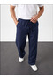 Men's Comfortable Summer Loose Linen Baggy Trousers - 2