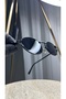 Arya Vintage Retro Oval Frame Unisex Sunglasses with Uv400 Protection Stylish Design - 4