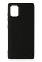 Ilkeshop New Galaxy A51 Case Nano Inside Velvet Silicone (91149) - Black