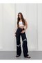 Trend Special Design Laser Knee Detail Loose Fit Baggy Denim Jean Pants-Trending Special Design Laser Knee Detail Loose Fit Baggy Denim Jeans - 2