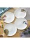 Royal Worcester Ceramic Plate in Two Sizes Hedgehog Badger Fox and Owl Set of 4 (26 CM Dinner Plate) - 2