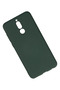 Ilkeshop New Mate 10 Lite Case Nano Inside Velvet Silicone - (164047) Dark Green - 2